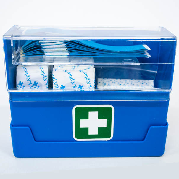 Heka HEKA Blauwe Pleister Dispenser HACCP - 90 stuks