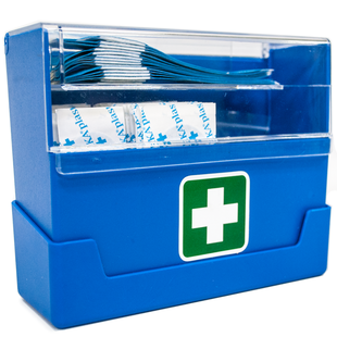 HEKA Blauwe Pleister Dispenser HACCP - 90 stuks