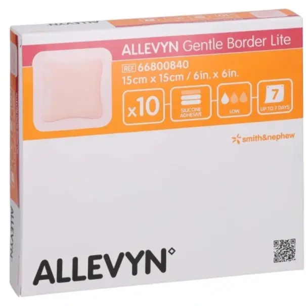 allevyn Gentle border Allevyn Gentle border Lite 15 x 15 cm
