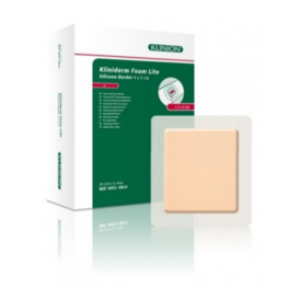 Kliniderm Foam Silicone Lite Schuimverband met Border 4x5 cm