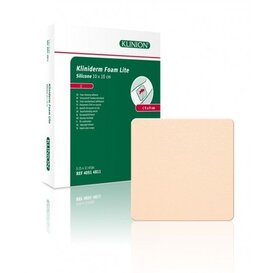 Kliniderm Foam Silicone Lite Schuimverband  10x10 cm