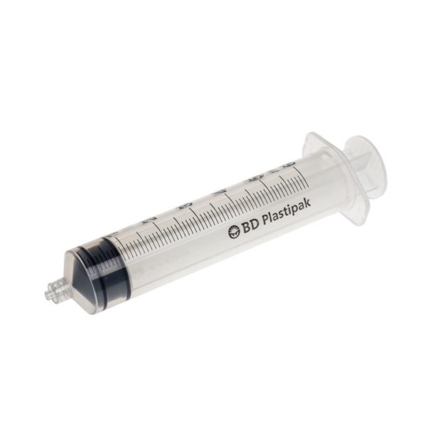 Becton Dickinson Plastipak injectiespuit 50ml 3-delig luer-lock 60 stuks