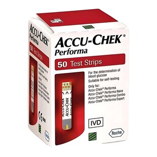 Accu-Chek Performa Teststrips 50 stuks