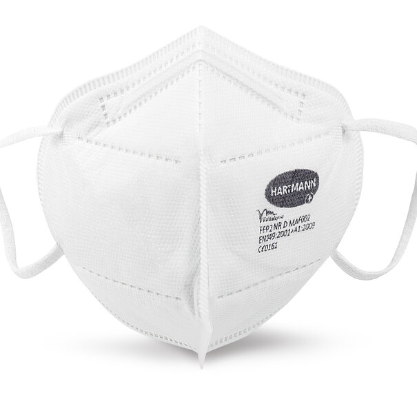 Hartmann FFP2 Masker wit 1 stuks met oorelastiek
