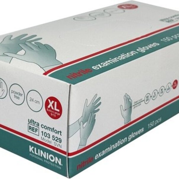 Klinion Nitril handschoenen wit klinion ultra comfort kopen?