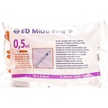 Becton Dickinson BD Microfine insulinespuit 0,5ml + naald 0,30x8mm U100