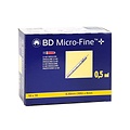 Becton Dickinson BD Microfine insulinespuit 0,5ml + naald 0,30x8mm U40