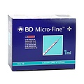 Becton Dickinson BD Microfine insulinespuit 1ml + naald 0,33x12,7mm U40