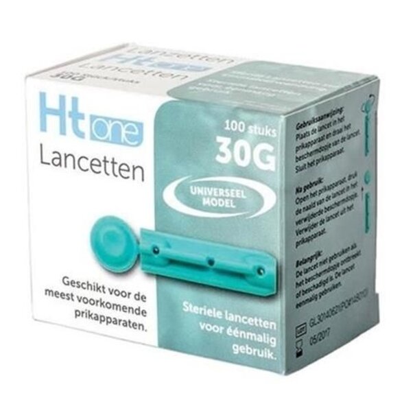Ht One lancetten 30G 100 stuks