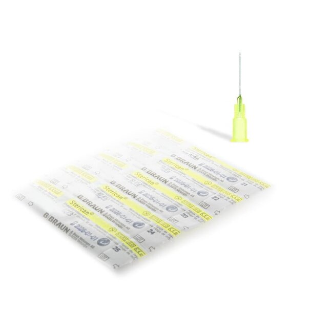 B Braun Insulinenaalden 0,30 x 12 mm (geel) – B. Braun | 100 stuks