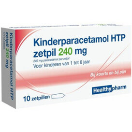 Kinderparacetamol 240 mg zetpil – 10 Tabletten