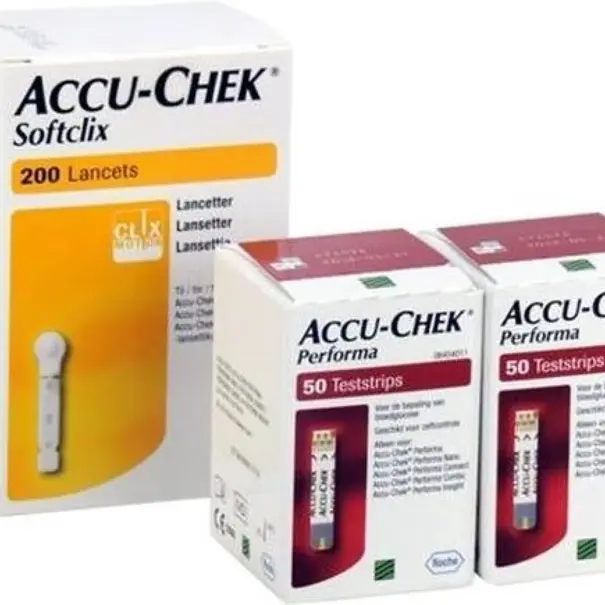 Roche  Accu-Chek Performa Actiepakket – Teststrips & Lancetten