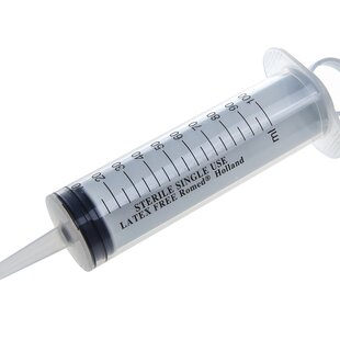 Injectiespuit steriel  100ml 3-delig met cathetertip 1 stuks