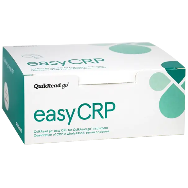 Aidian QuikRead go easy CRP kit met capillairen