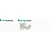 Papierrollen eenlaags mini zonder koker (wit - 12 rollen)