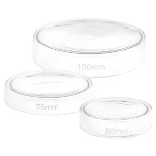 Petrischaal Glas met deksel 100mm