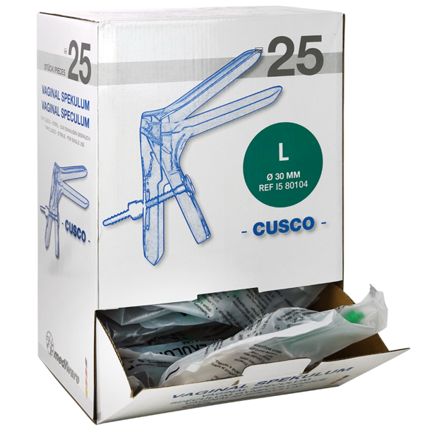 Mediware Disposable Eendenbek Speculum L Ø 30 mm  Steriel