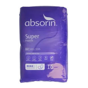 Inlegverband Finette Super 16 stuks