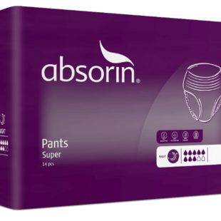 Incontinentie broekjes Absorin Super maat XL 2400ML Opname