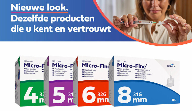 BD wordt Embecta: dezelfde diabetes producten, een nieuwe naam