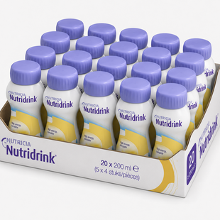 Nutricia Nutridrink 20x200ml voordeelverpakking - Drinkvoeding vanille