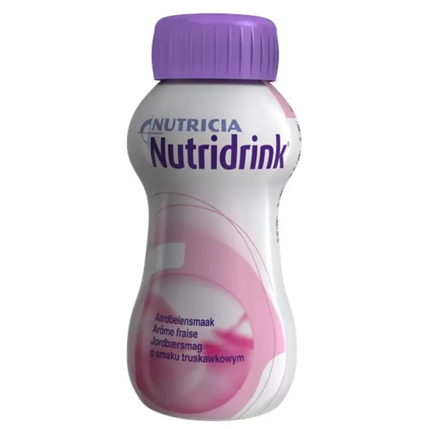 Nutricia Nutricia Nutridrink 20x200ml voordeelverpakking - drinkvoeding aardbei