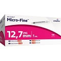 Becton Dickinson Voordeelset 5x BD Micro-Fine Insulinespuit 1ml U100 + 5x Romed Alcoholdoekjes PREP-2000 (100 stuks)