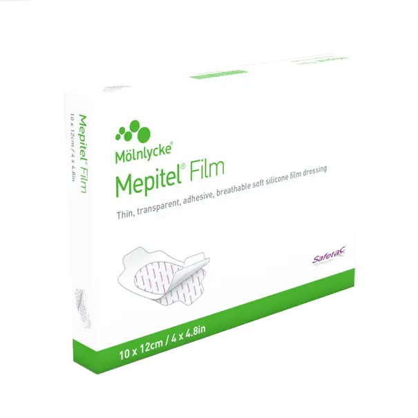 Mölnlycke Health Care BV Mepitel Film siliconen filmverband 10x12cm