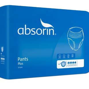 Incontinentie broekjes Absorin Plus maat L 1350 ML Opname
