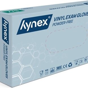 Vinyl handschoenen poedervrij 10x100 stuks Poedervrij