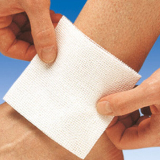 Hartmann Steriele gaasjes 5 x 5 cm 4-laags 200 stuks Medicomp