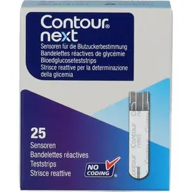 Contour Next teststrips 25 stuks