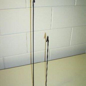 Deco-knijpstandaard  40 cm  met vaste krokoknijper