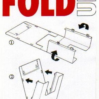 Apollo Fold-Up A5 plano / opvouwbaar folderbakje staand/hangend