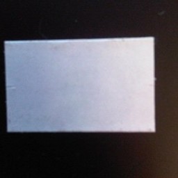 Etiket 2616 wit rechthoek semie-permanen