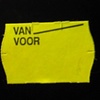 Etiket 2516 fl.geel perm Van Voor 39.600