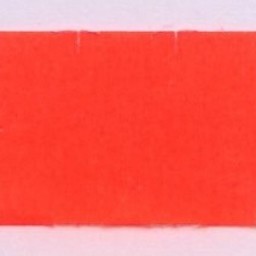 Etiket 2616 fl.rood perm veiligheidssnit