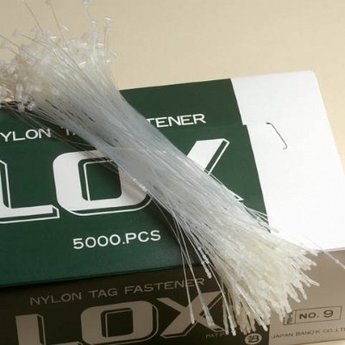 Banok Banok veiligheidssluitingen Lox nylon 9 inch / 225mm 5.000 stuks per doosje.