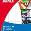 Apli Apli mapje permanent 34x53 mm - 180st