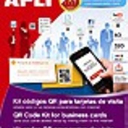 Apli QR Code kit for business cards. Double s