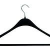 Hanger zwart F44     kostuum/mantel/jack