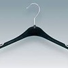 Hanger zwart T33, breedte 33cm met 2 rok