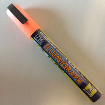 ZIG Illumigraph ZIG Illumigraph PMA-510 krijtstift smal 2-6 mm fluor oranje