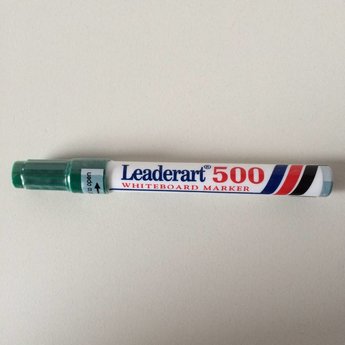 Leaderart White board marker Leaderart 500 kleur groen