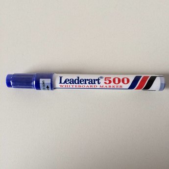 Leaderart White board marker Leaderart 500 kleur blauw