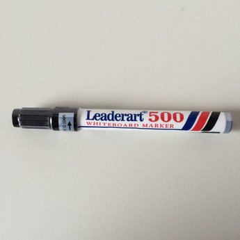 Leaderart White board marker Leaderart 500 kleur zwart