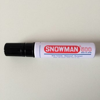 Snowman Stift Snowman Jumbo 500 zwart