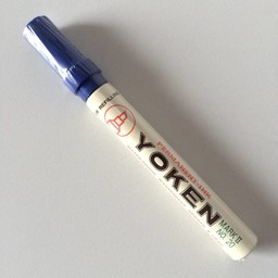 Yoken Stift Yoken No. 20 blauw beitel punt