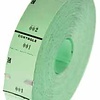 Ticketrol groen 30x65mm 1000st