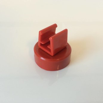 Magneet rond rood voor profiel-1, voor prijskaartramen A6 - A5 - A4 - A3